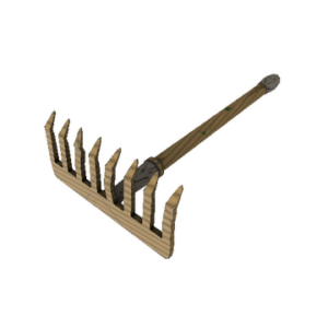 Bamboo Brushed Back Scratcher (Minimal Wear)