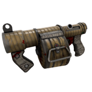 Bamboo Brushed Stickybomb Launcher (Battle Scarred)