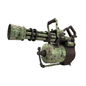 Bank Rolled Minigun (Minimal Wear)