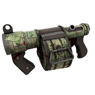 Bank Rolled Stickybomb Launcher (Battle Scarred)
