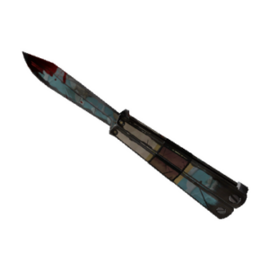 Blue Mew Knife (Battle Scarred)