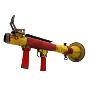 Bonk Varnished Rocket Launcher (Battle Scarred)