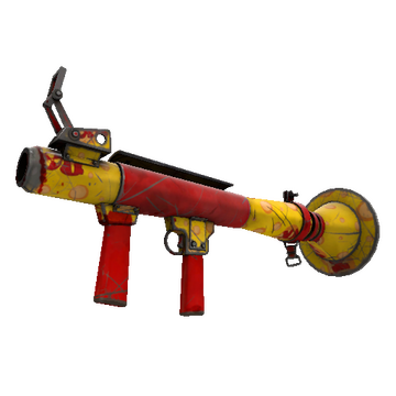 Bonk Varnished Rocket Launcher (Battle Scarred)