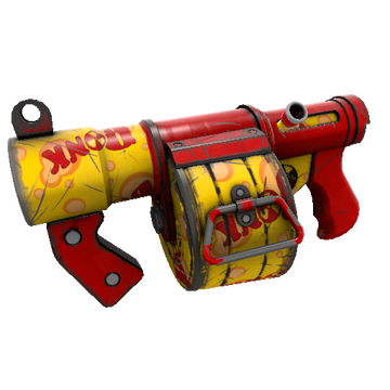 Bonk Varnished Stickybomb Launcher (Field-Tested)