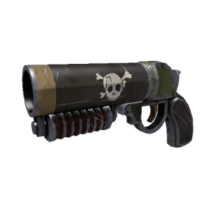 Brawler's Iron Scorch Shot (Well-Worn)