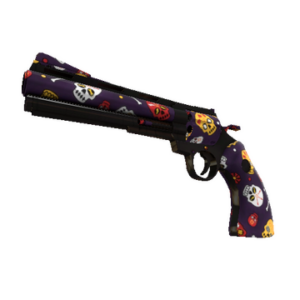 Calavera Canvas Revolver