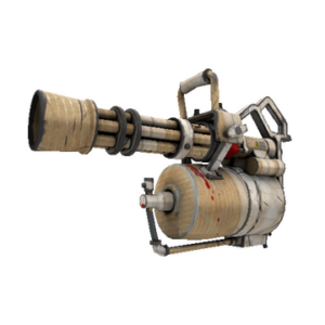 Cardboard Boxed Minigun (Well-Worn)