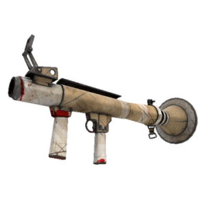 Cardboard Boxed Rocket Launcher (Battle Scarred)