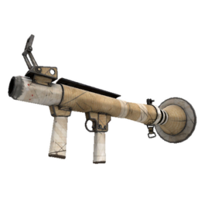 Cardboard Boxed Rocket Launcher (Well-Worn)