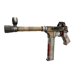Cardboard Boxed SMG (Battle Scarred)